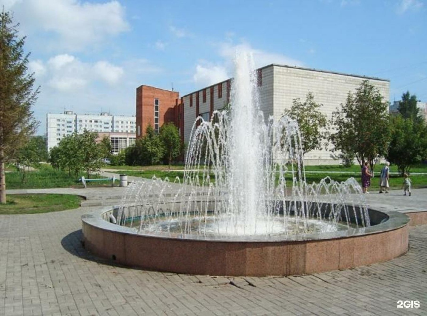 Фонтан на Родниках в Новосибирске