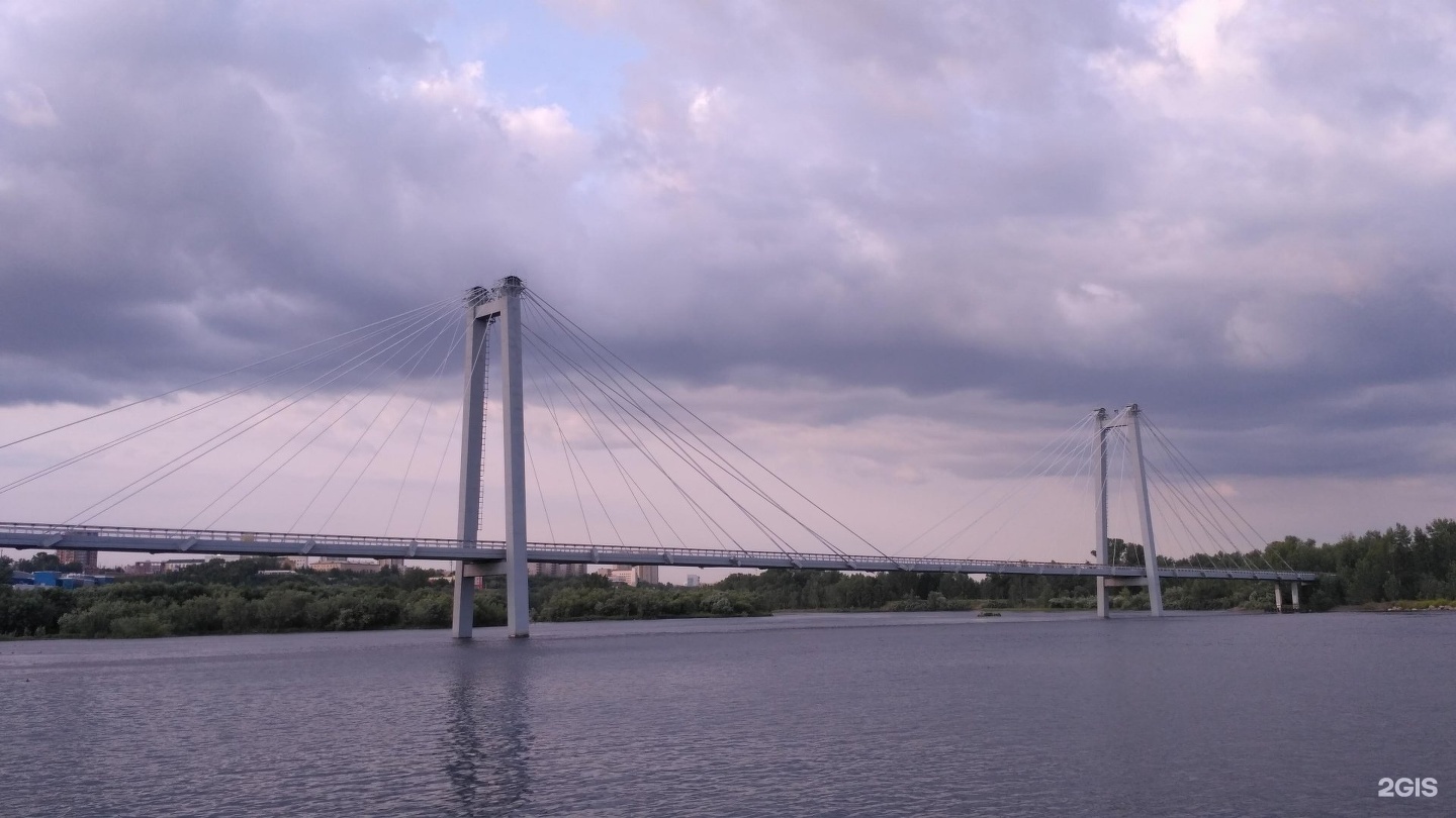 Виноградский мост в Красноярске