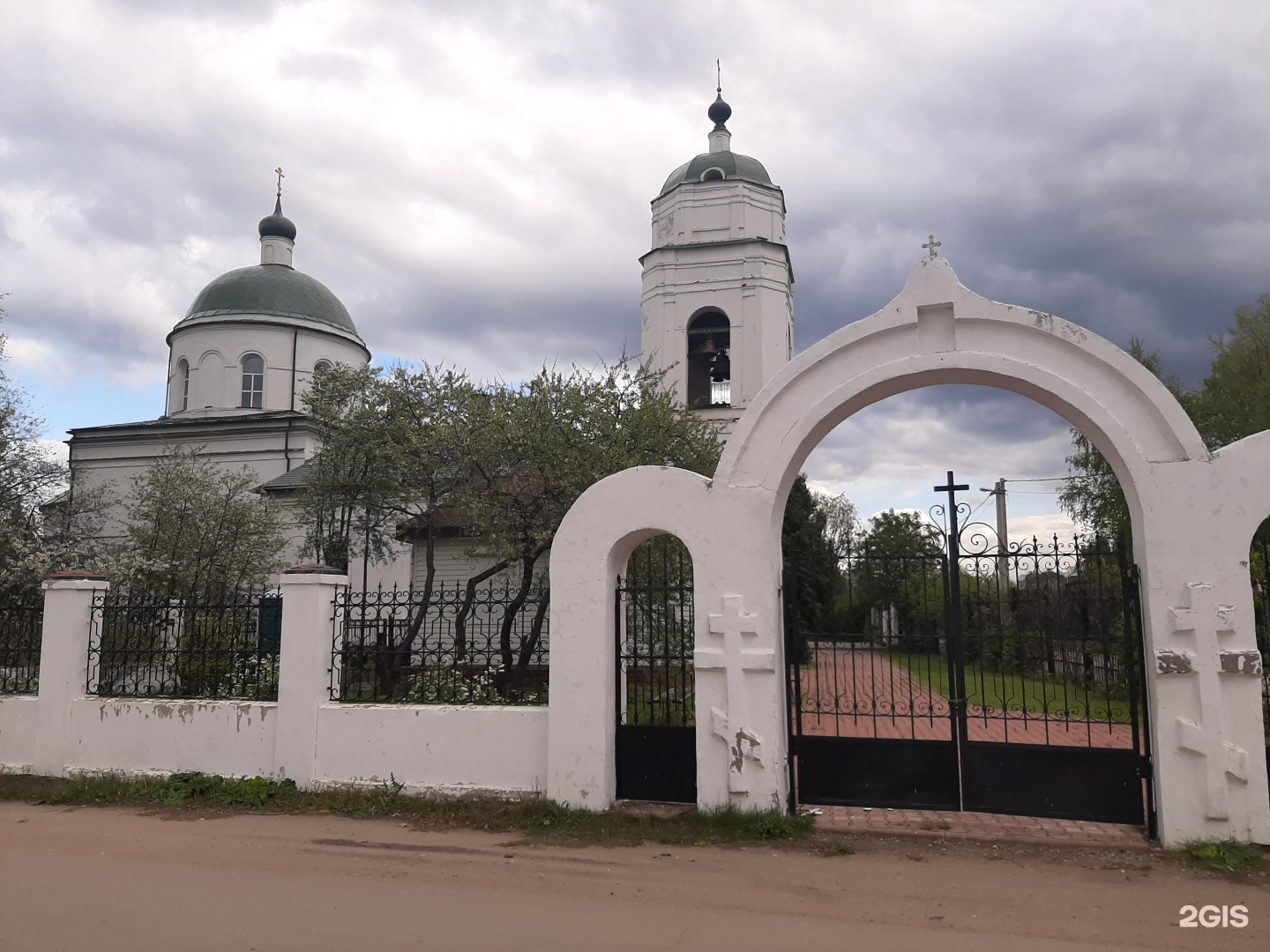 Деревня Троице Сельцо.