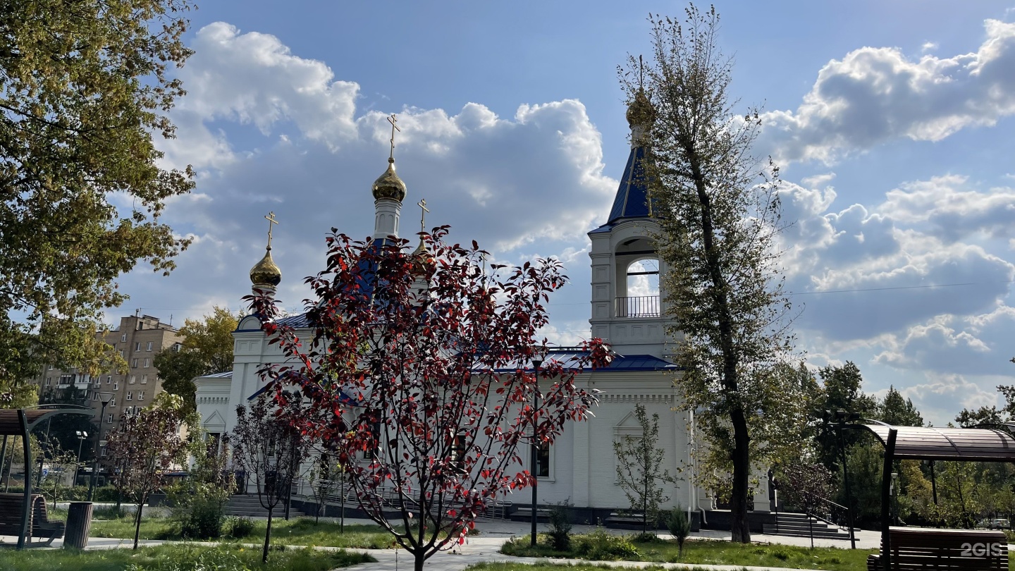 Храм княгини Ольги разрушенный Донецк.