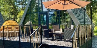 Озерное: Глэмпинг Geometrika • lounge hotel