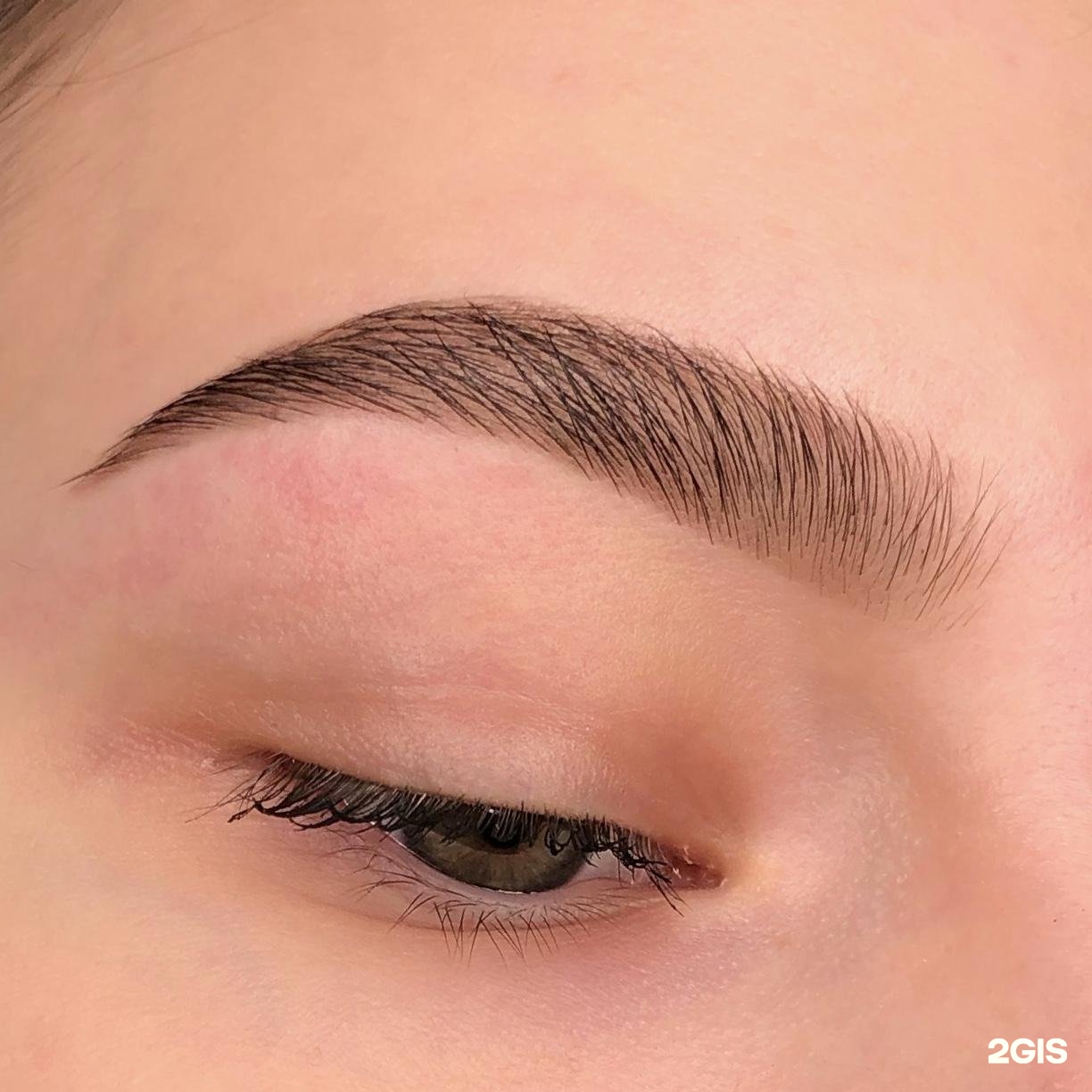 Архитектура бровей результат