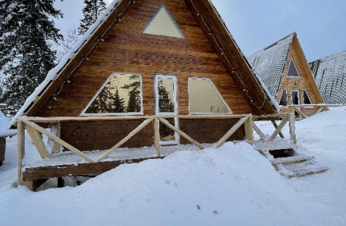 пгт Шерегеш: Коттедж A-frame all_in_gesh
