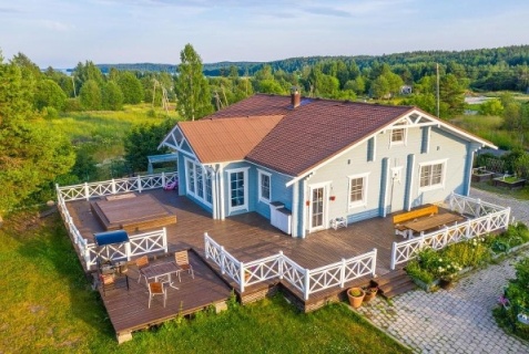 Западное Кончезеро: Турбаза Karelian Rocky House