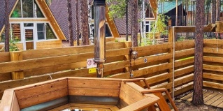 Максимиха: Гостевой дом А-фрейм дома