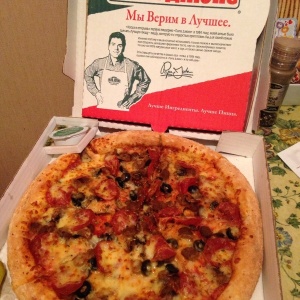 Фото от владельца Papa John`s, сеть американских пиццерий