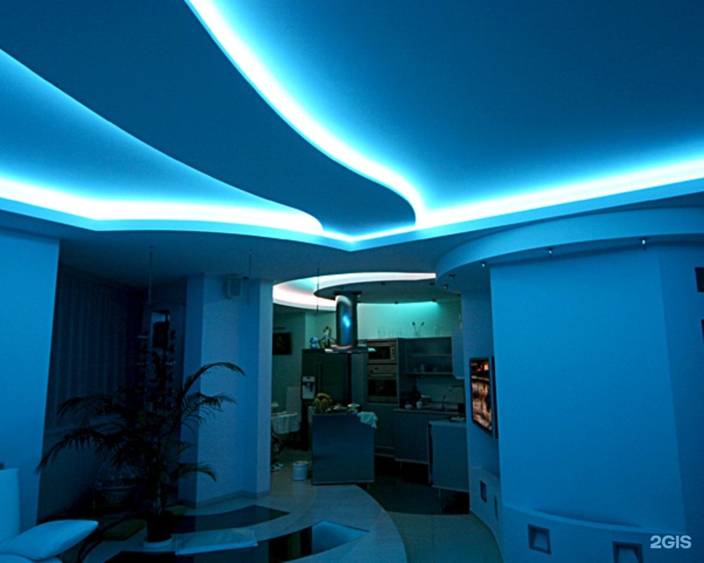 светодиоды в потолок