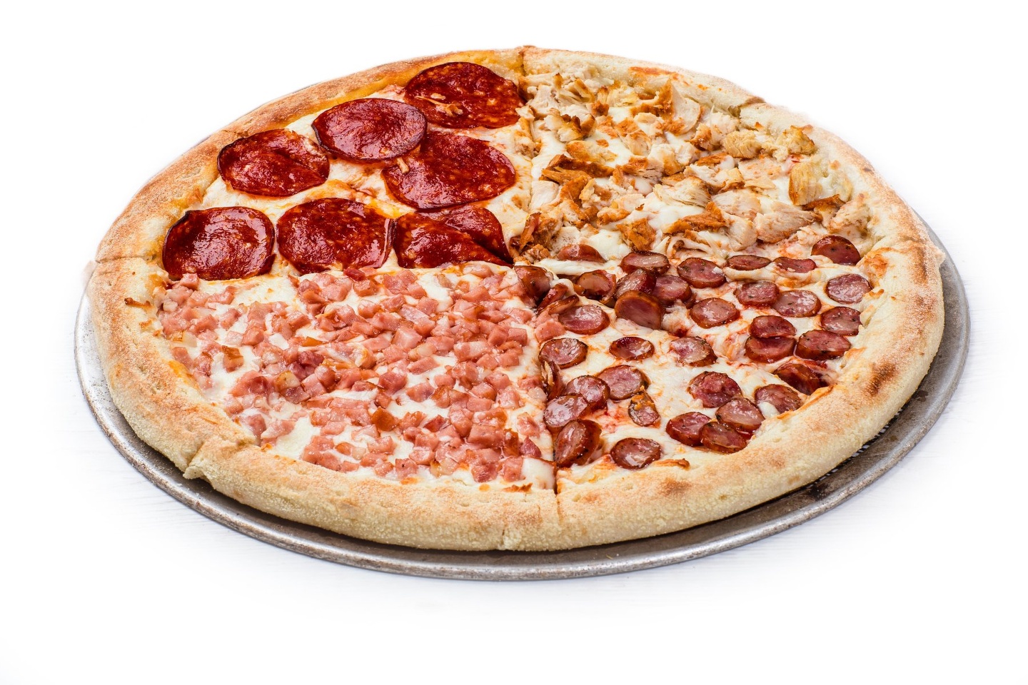 я хочу половину от четырех пицц пепперони хорошая пицца фото 116