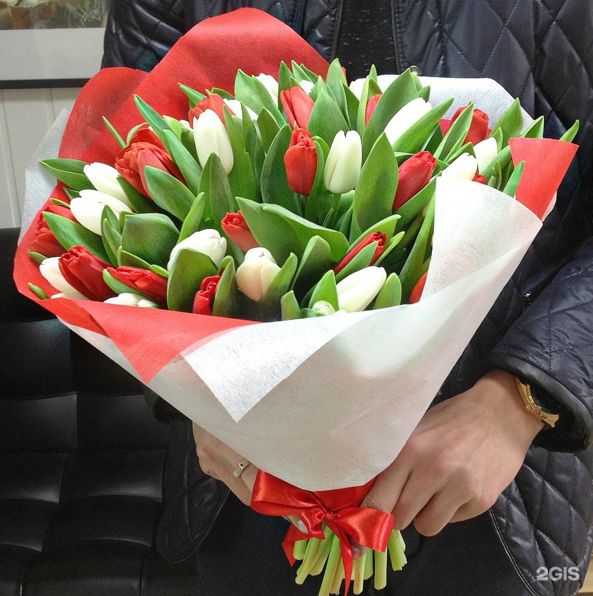 Тюльпаны за 500 рублей