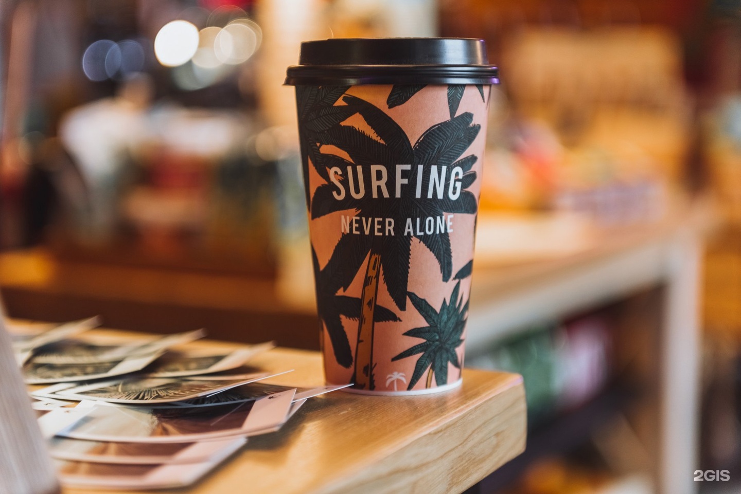 Surf coffee дизайн