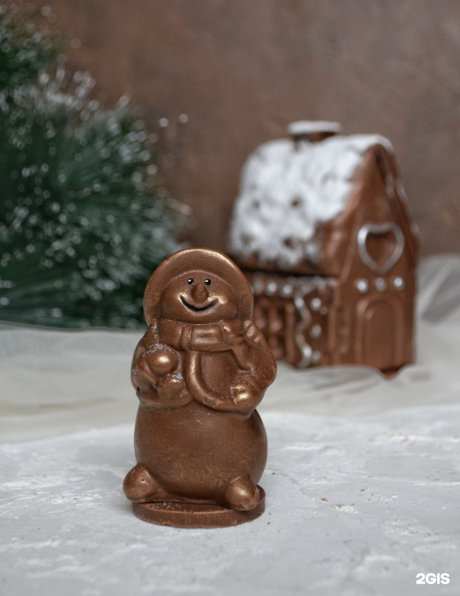 Снеговик Из Шоколада