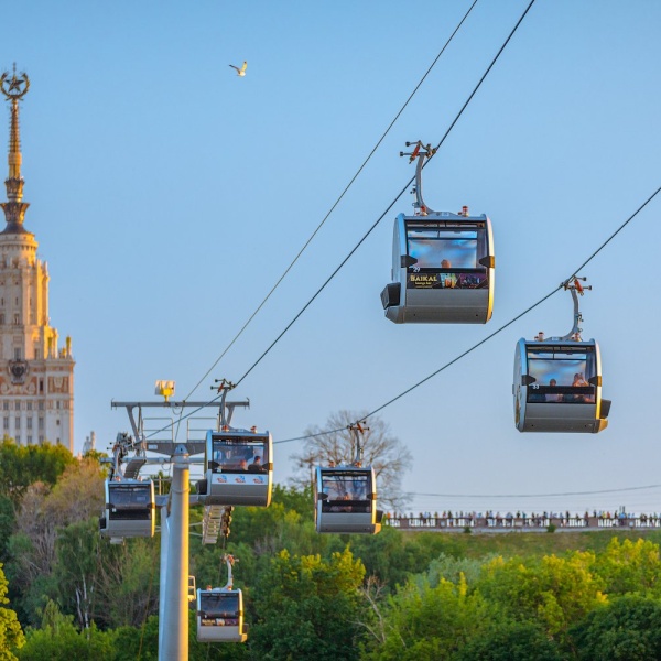 Воробьевы горы канатная дорога фото