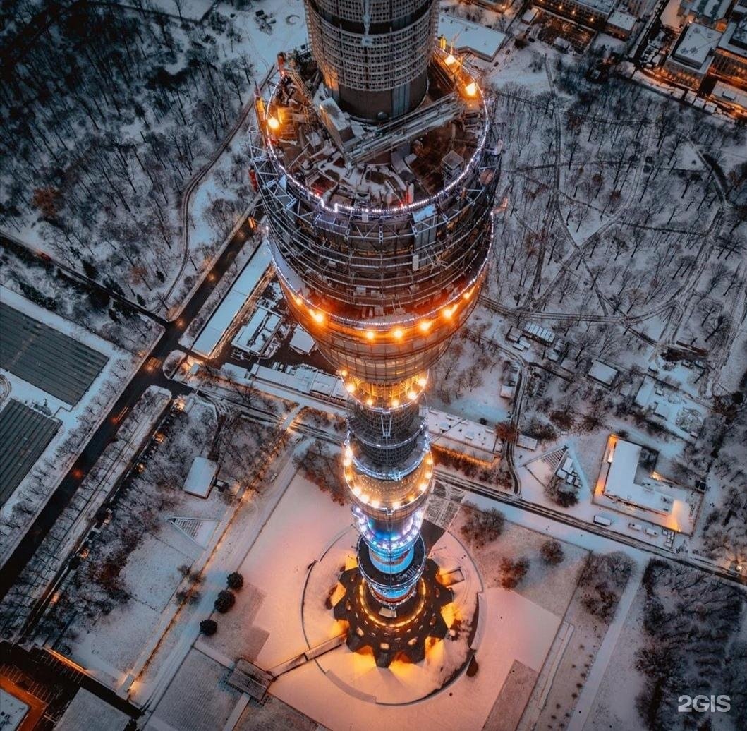 Телевизионная башня москвы