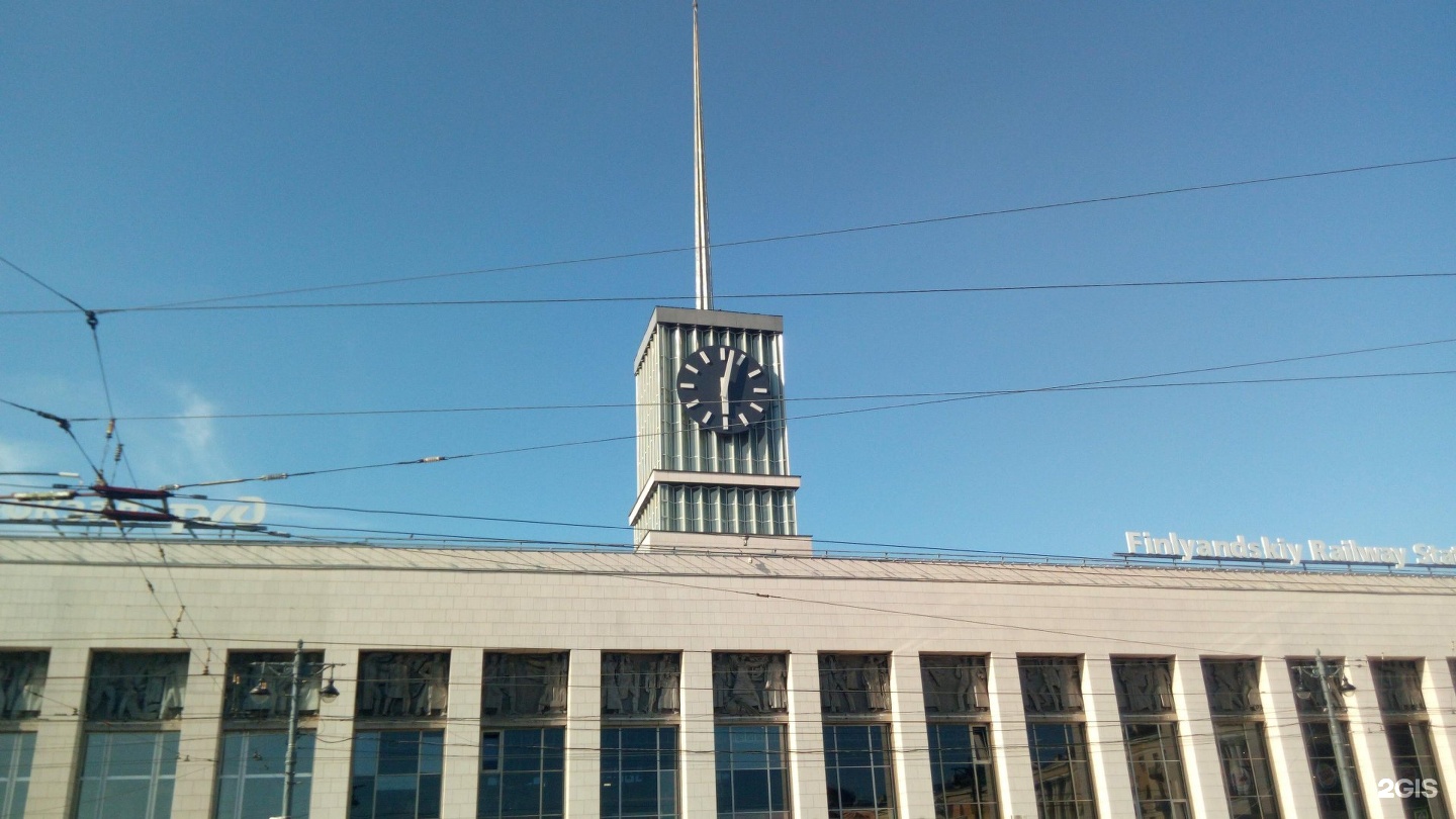 Финляндский вокзал, Санкт-Петербург, площадь Ленина, 6