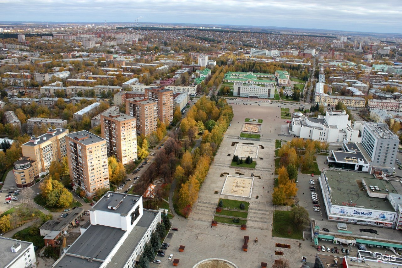 Центральная площадь Ижевск