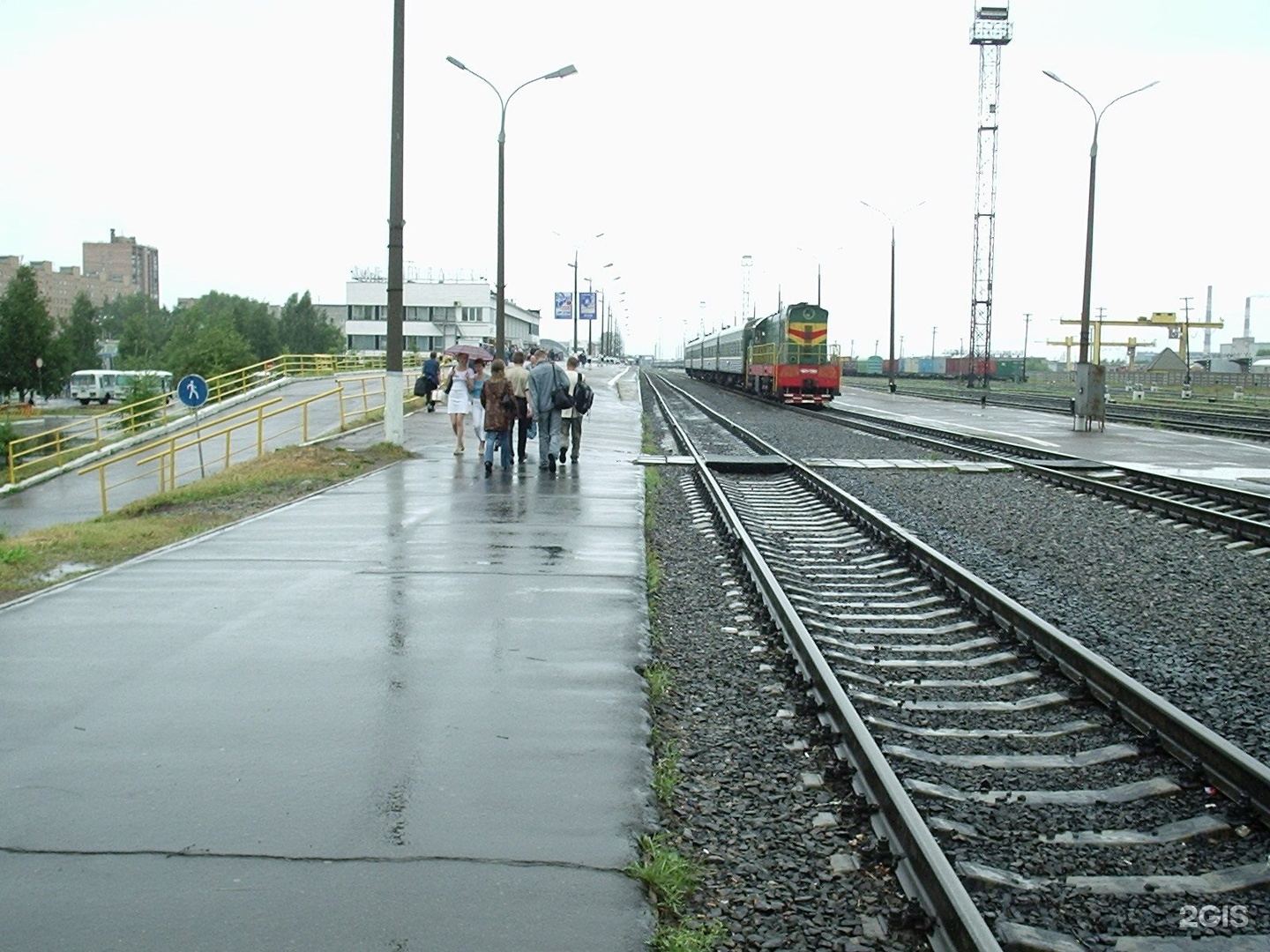 Железнодорожный вокзал в архангельске