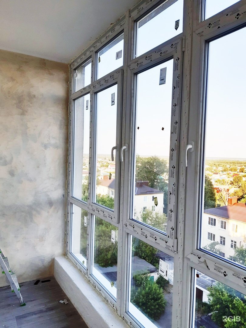 Window owner. Стеклопакеты Липецк. Окно из 5 секций. Пластиковые окна Воронеж. Остекление балконов Липецк.