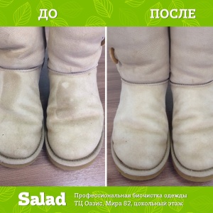 Фото от владельца SALAD, центр профессиональной биочистки одежды