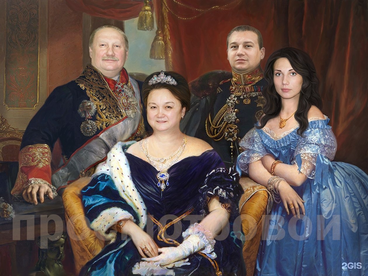 Картина по фото. Портрет Граф и графиня Король и Королева. Семейный портрет. Портрет в образе. Семейный портрет в историческом стиле.