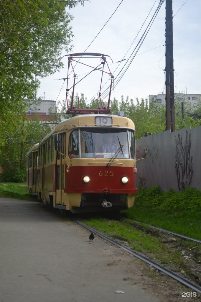 Трамвай 19 маршрут остановки