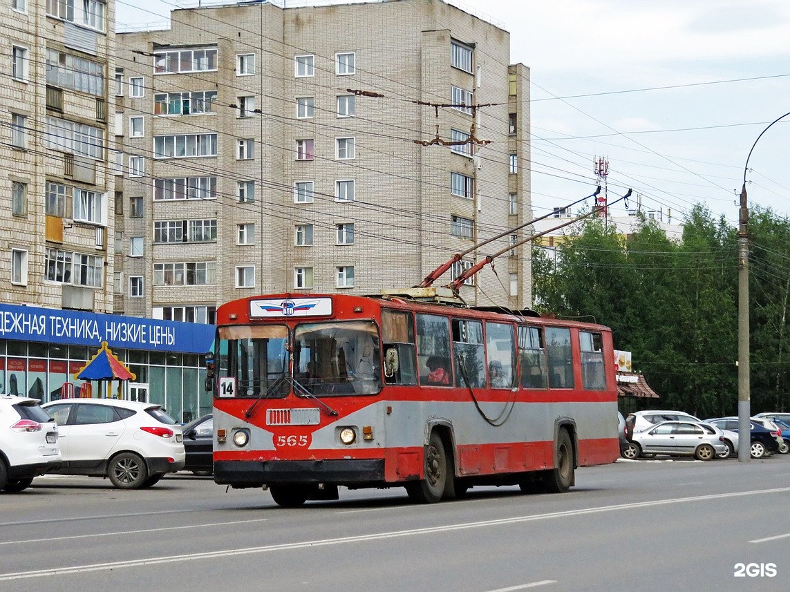Троллейбус 14, Киров: маршрут и остановки — 2ГИС