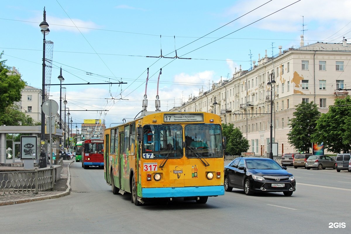 Троллейбус екатеринбург фото