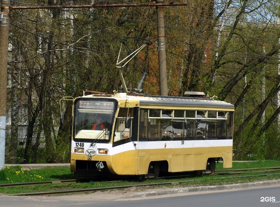 Трамвай 27 нижний новгород маршрут с остановками