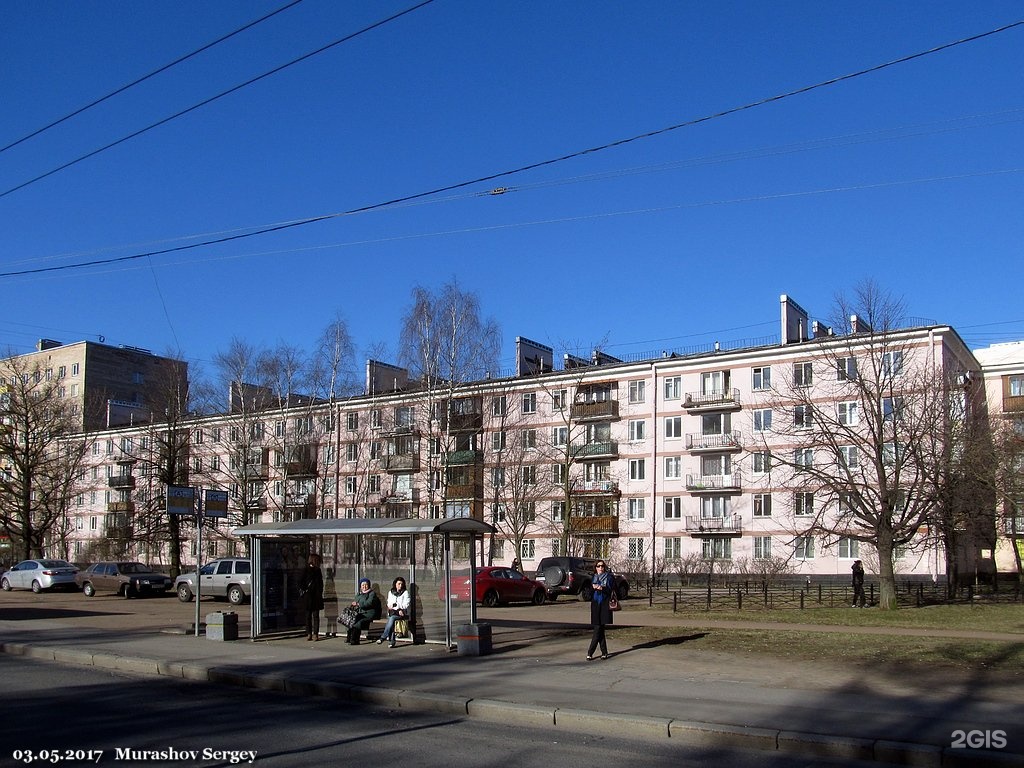 Новоизмайловский проспект санкт петербург карта