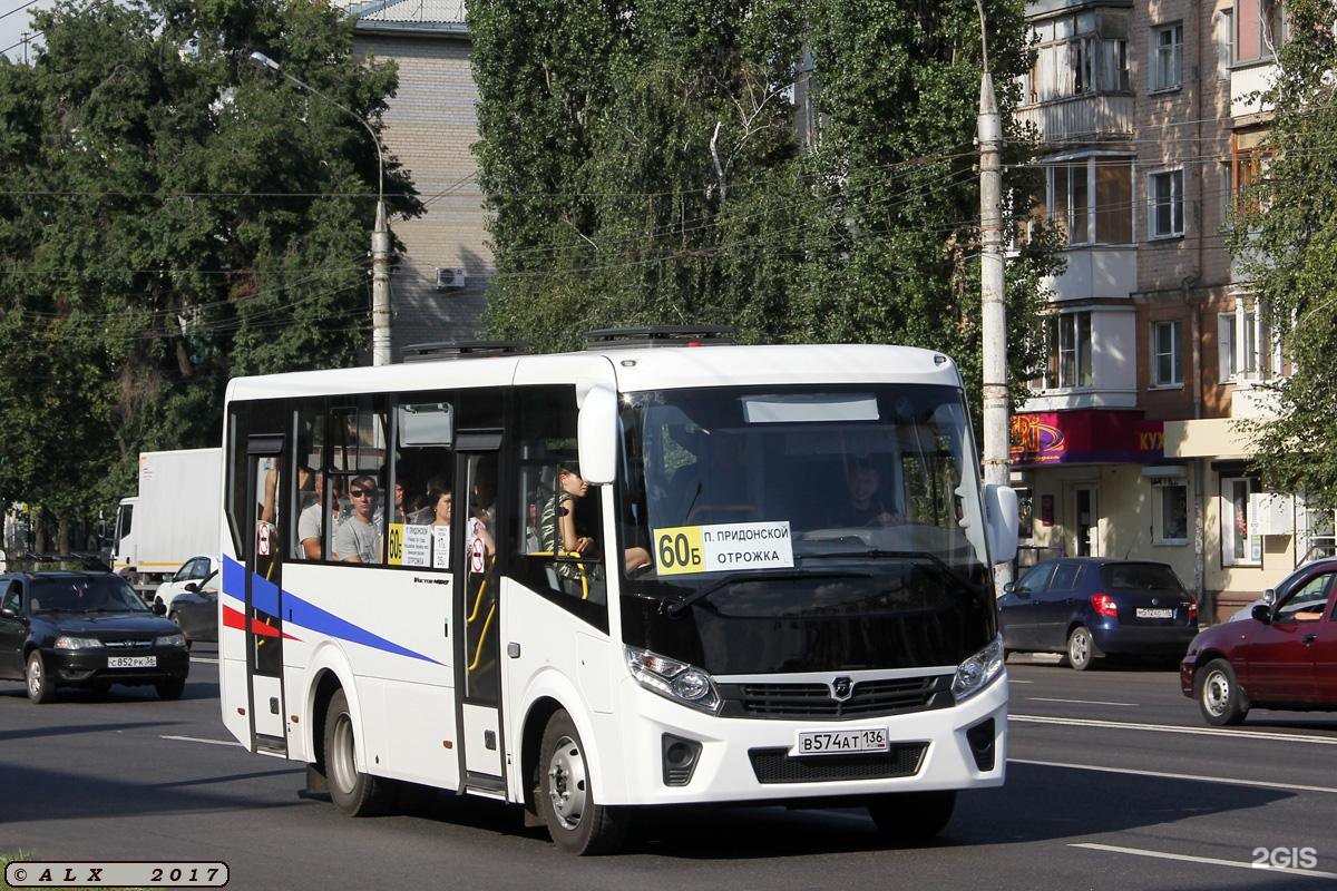 Автобус 60, Воронеж: маршрут и остановки — 2ГИС