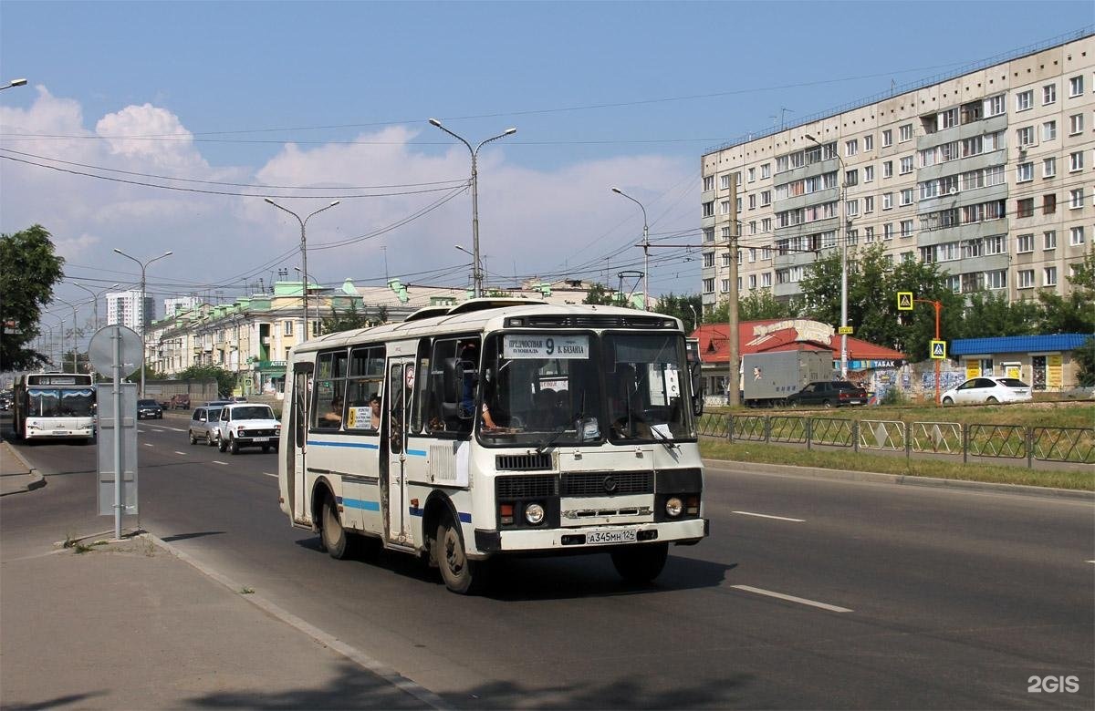 9 автобус красноярск. Автобус 9 Красноярск паз32. ПАЗ 32054 автобус Красноярский край. Маршрутка 345. Автобус 004 Красноярск.