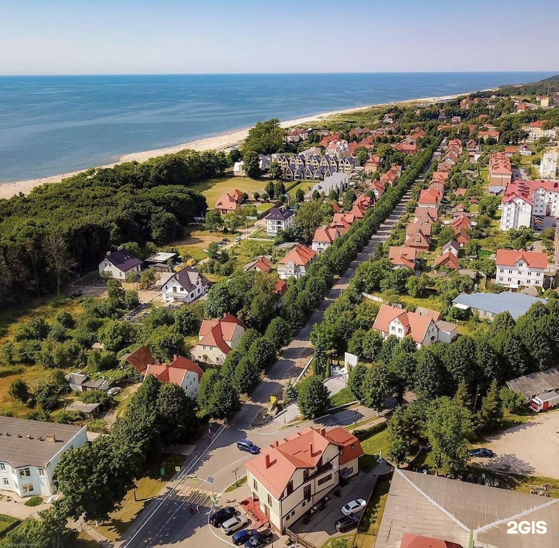 поселок янтарный калининградская область пляж