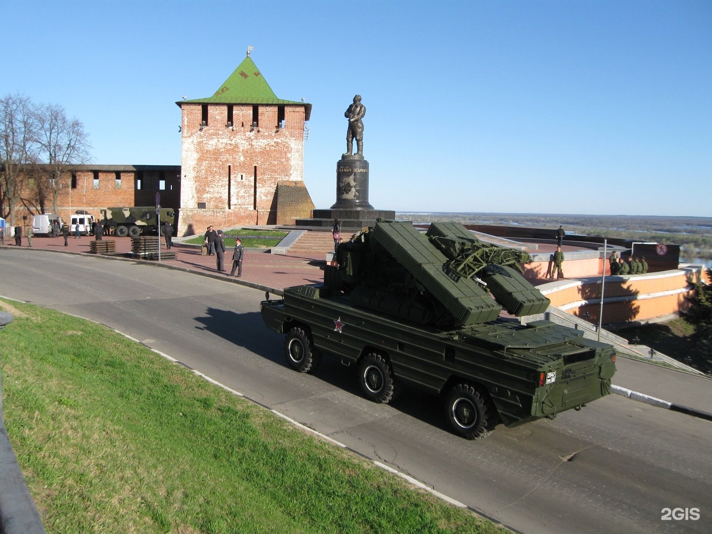 георгиевская башня нижегородского кремля