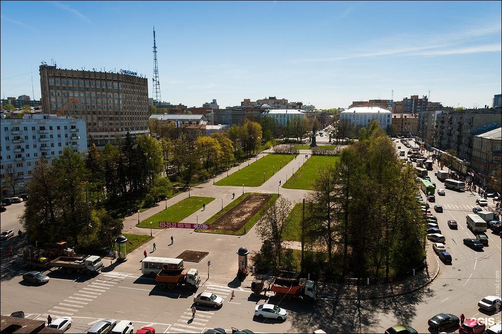 Площадь горького в нижнем новгороде