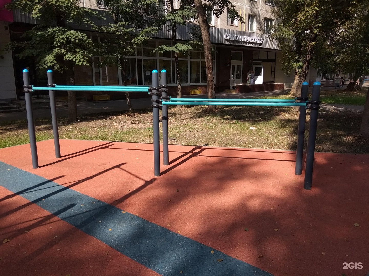 Workout площадка в Нескучном саду