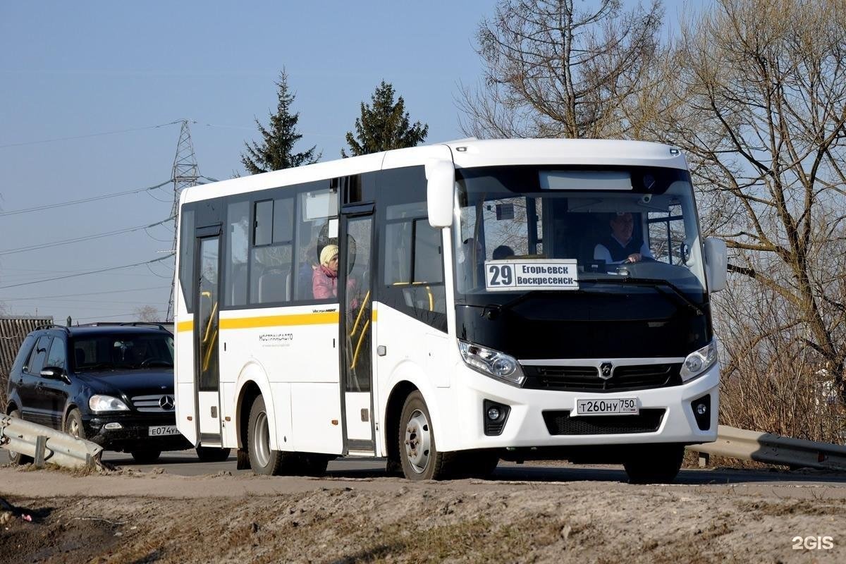 Карта автобусов воскресенск онлайн