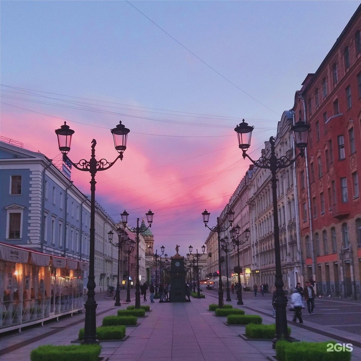 красивые улицы санкт петербурга для