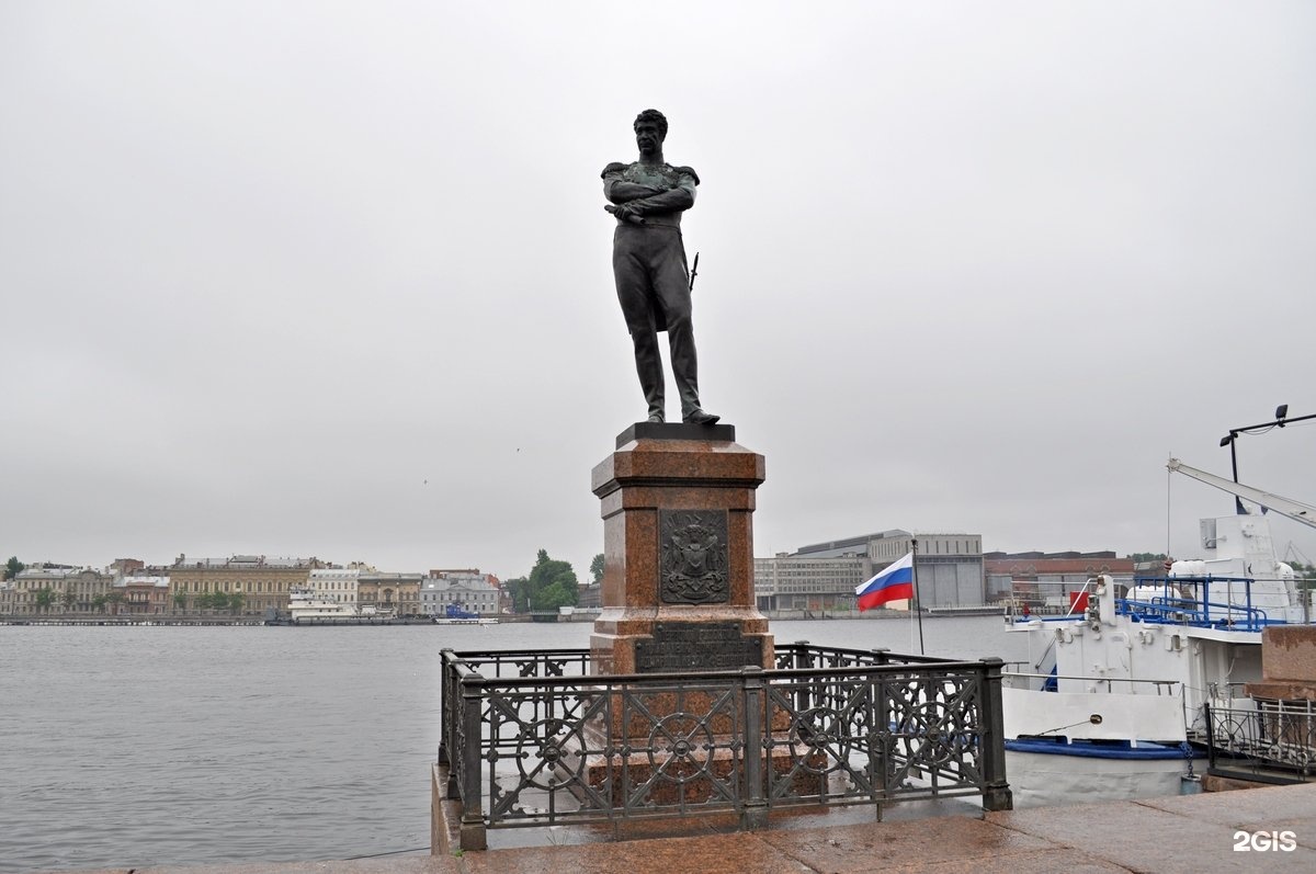 Памятник крузенштерну в санкт петербурге