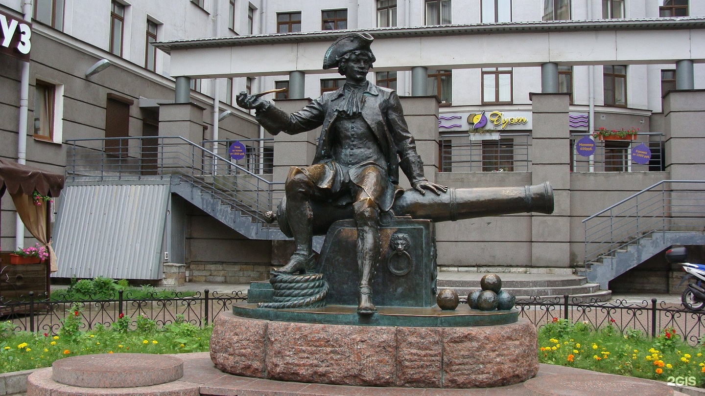 Памятник Василию Корчмину на Васильевском острове