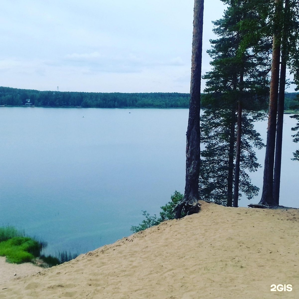 Озеро красавица Выборгский район