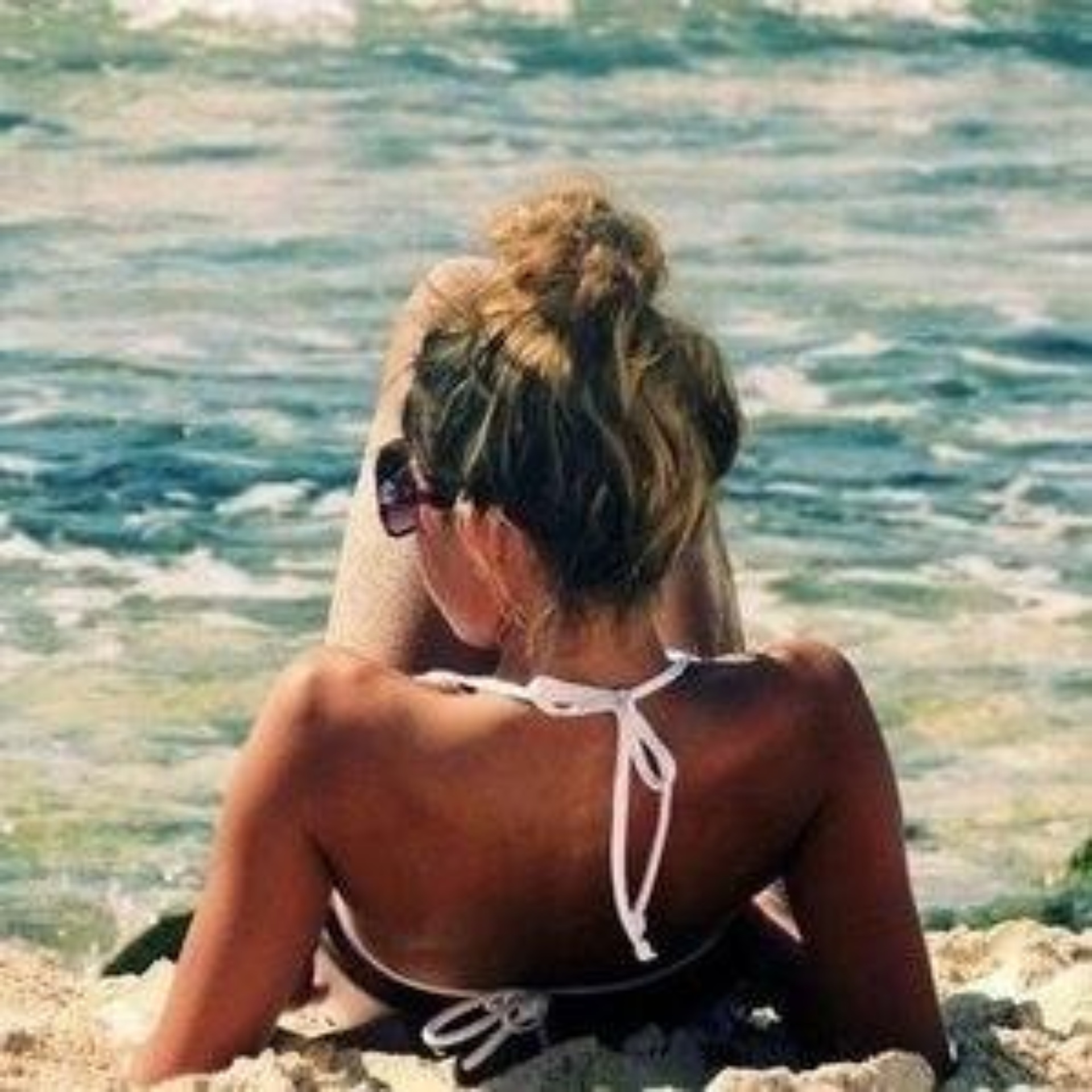 Девушки Блондинки На Пляже