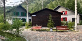 Красноярск: Турбаза Базаиха river