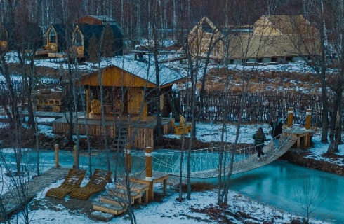 пос. Большое Голоустное: Глэмпинг Khan Glamping Goloustnoye