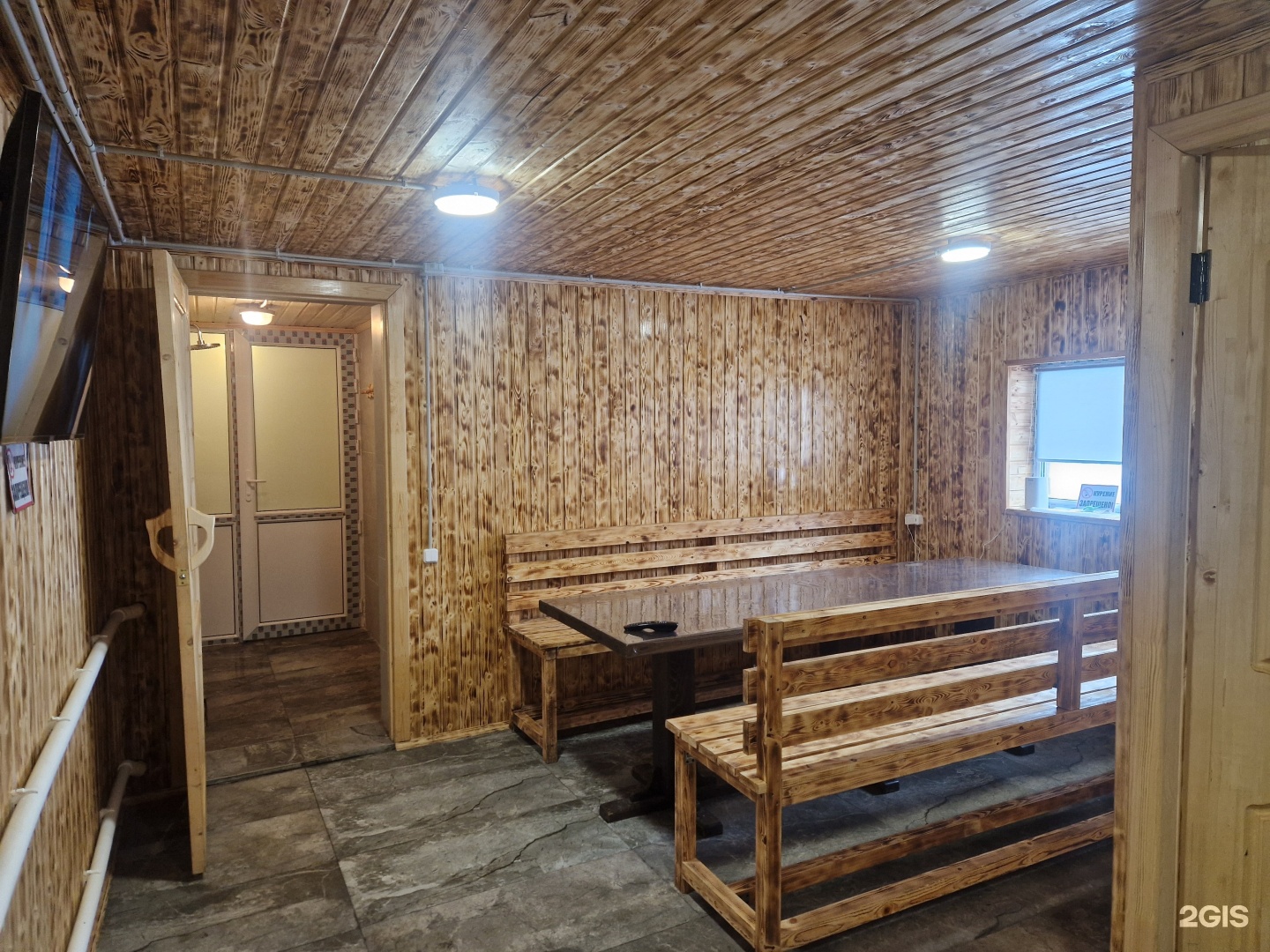 Cемейная баня на дровах