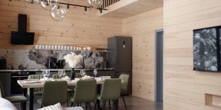 Шерегеш: Коттедж Pine hills